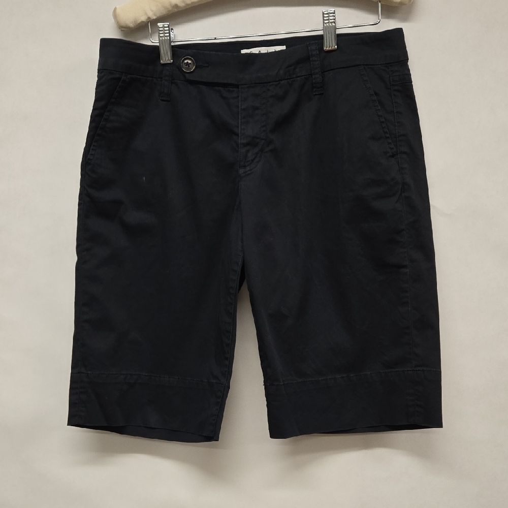 CAbi Women's Black Bermuda Shorts size 8